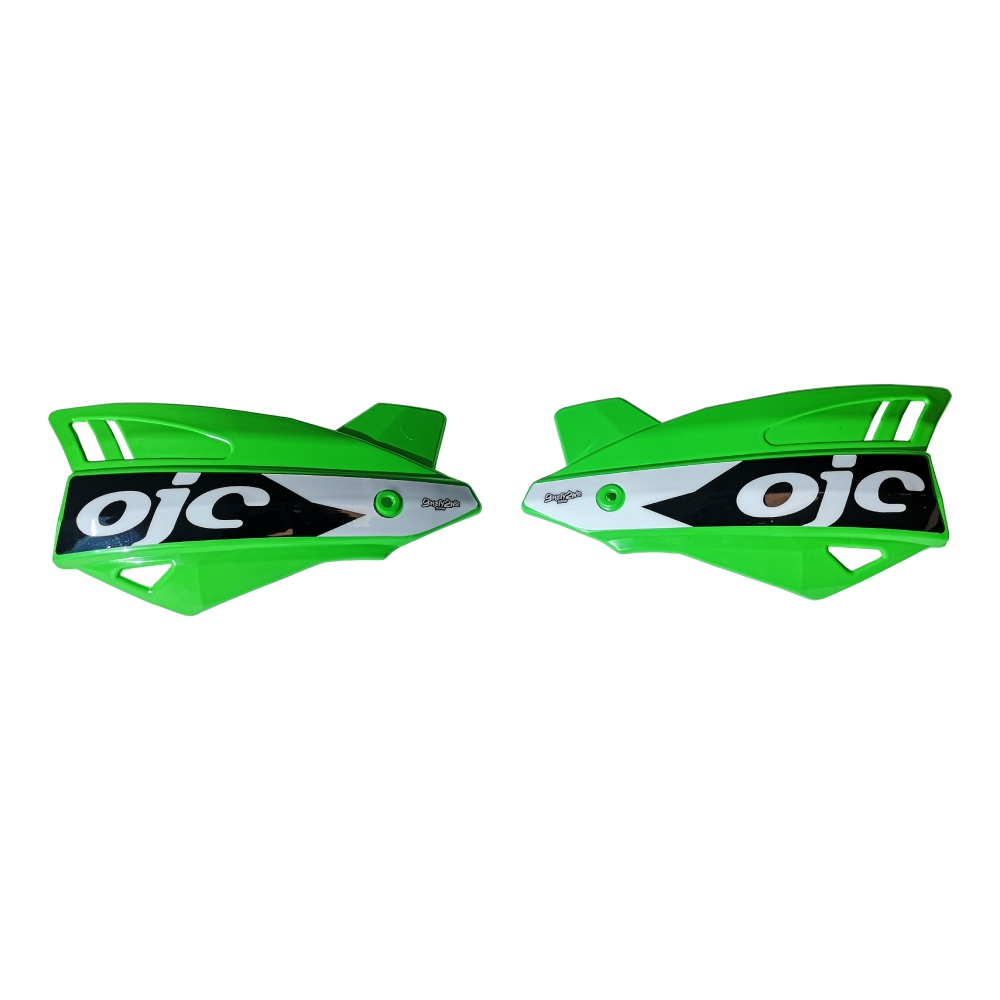 Pair of handguards OJC SHARK universal green PNSK.V