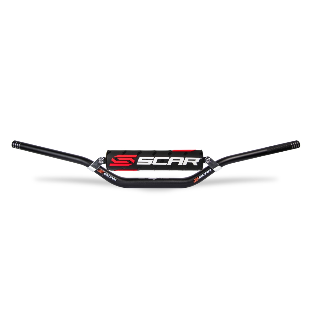 Handlebar Scar 28.6 mm Cross Bar X2 bend Villopoto/Stewart black-black S9262BK