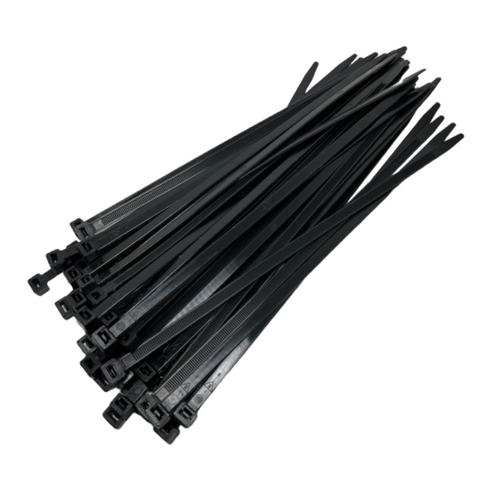 Nylon cable ties Artein 7,5 x 300 mm black VLBN0NG075300