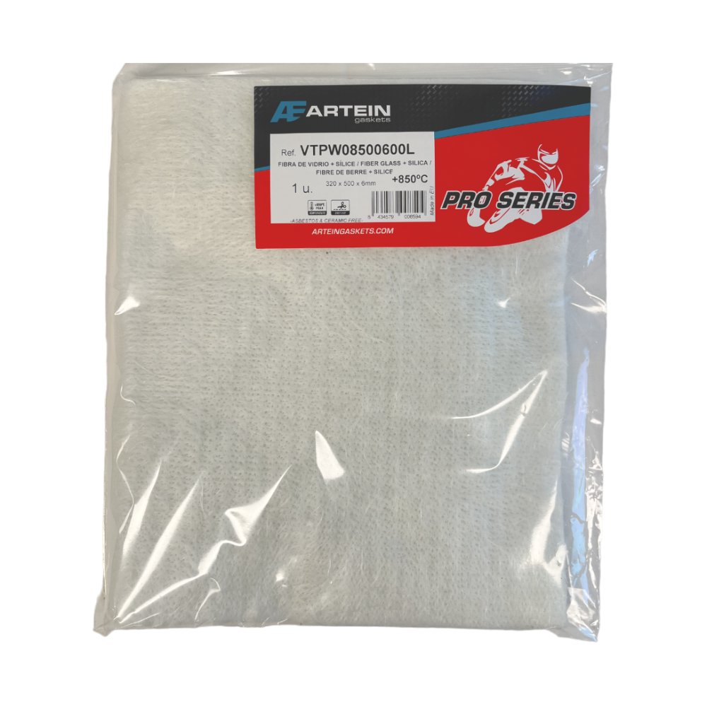 Fiberglass packing sheet Artein 32cm x 50cm universal 850°C Fiberglass packing sheet Artein 32cm x 50cm universal 850°C